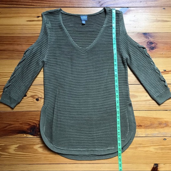 Soho NY & Company Jeans Beige Sweater, EUC, XS - Picture 10 of 14